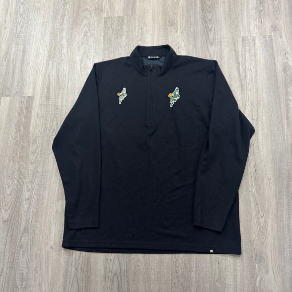 Travis Mathew Michigan State Spartans Coveside 1/4 Zip Men's 3XL XXXL TM1MZ339 - Picture 1 of 11